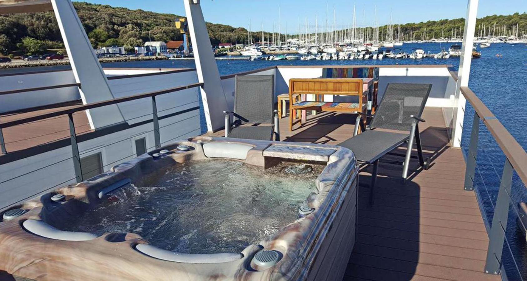 House Boat Oliva - Floating House Villa PUY Eksteriør bilde